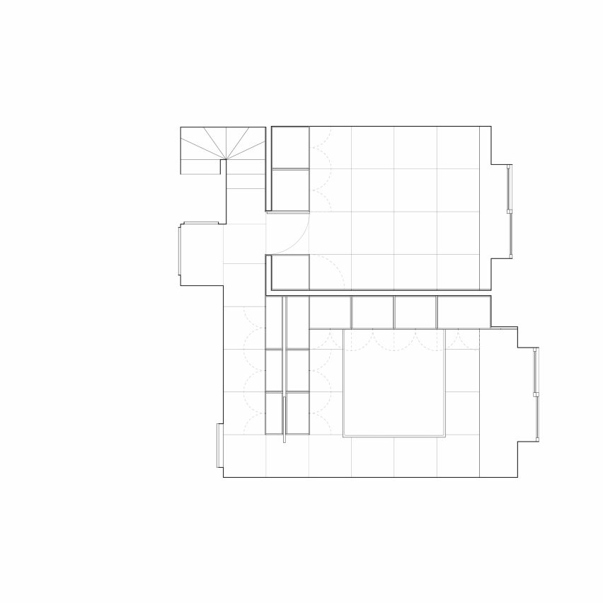 Lower floor plan