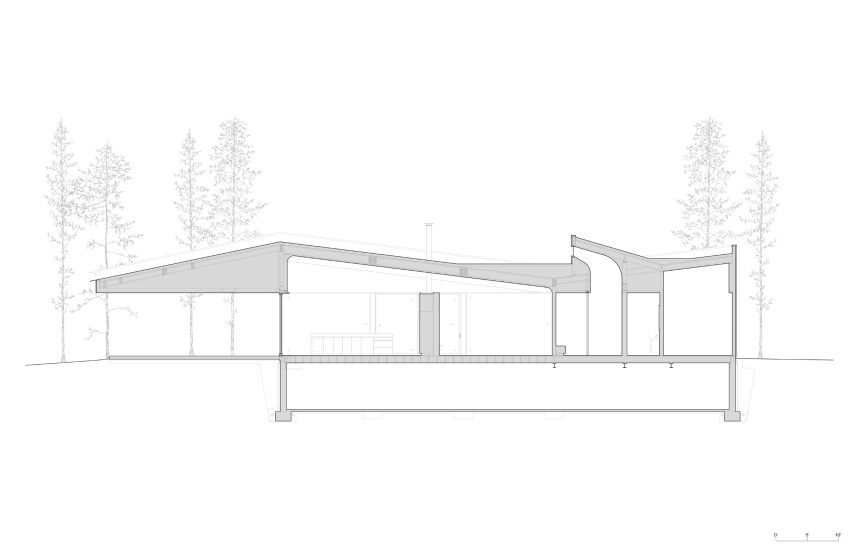 Section of Chatham Residence by Desai Chia