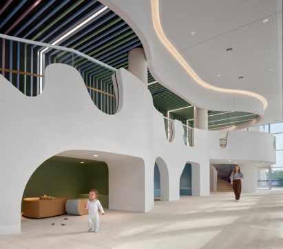 Billard Leece Partnership Children’s Hospital Sydney curved form