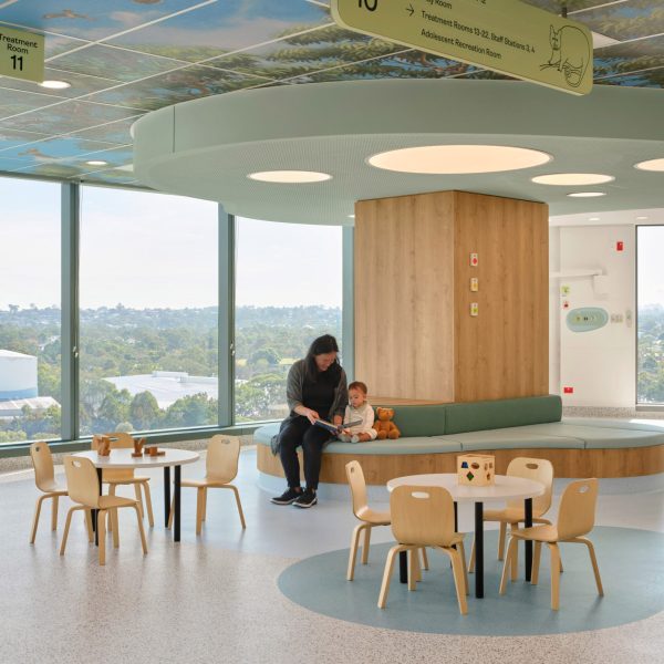 Billard Leece Partnership unveils Sydney children’s hospital with folded metal facade