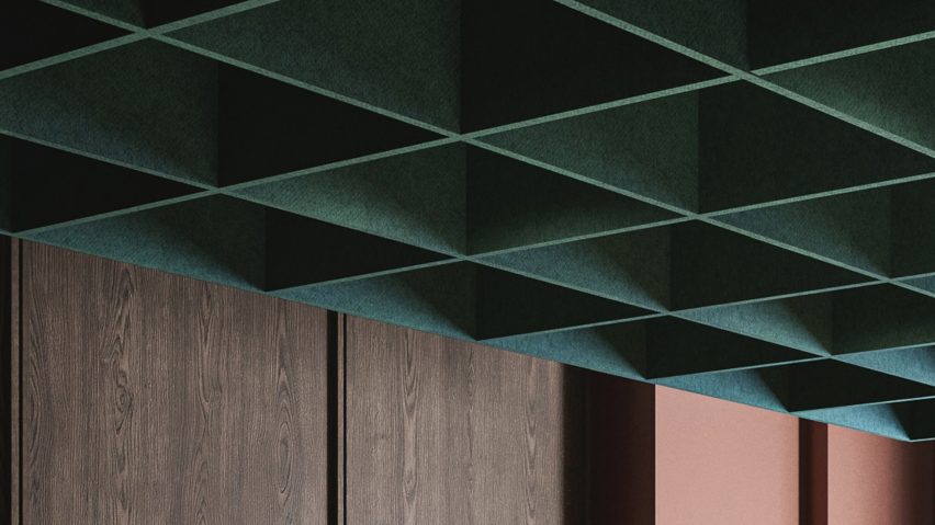 Collective RailLock ceiling system by The Collective