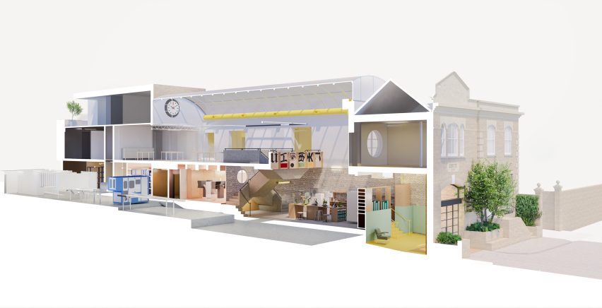 Plans for The Yard by 51 Architecture for Cubitts