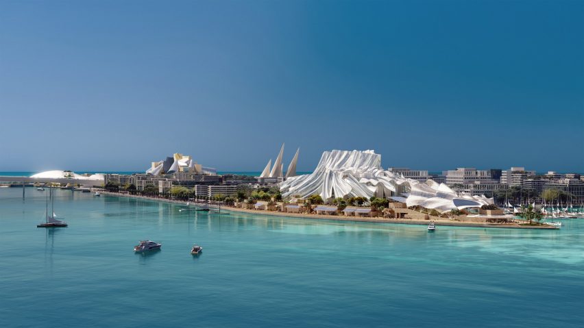 Dar al Funoon Abu Dhabi by Frank Gehry