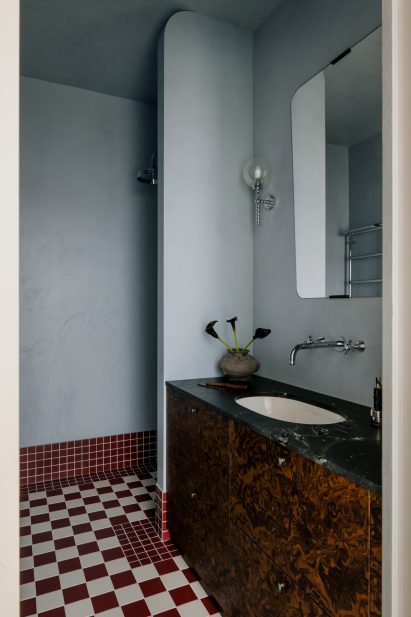 Bathroom of 34 Square Meter Apartment