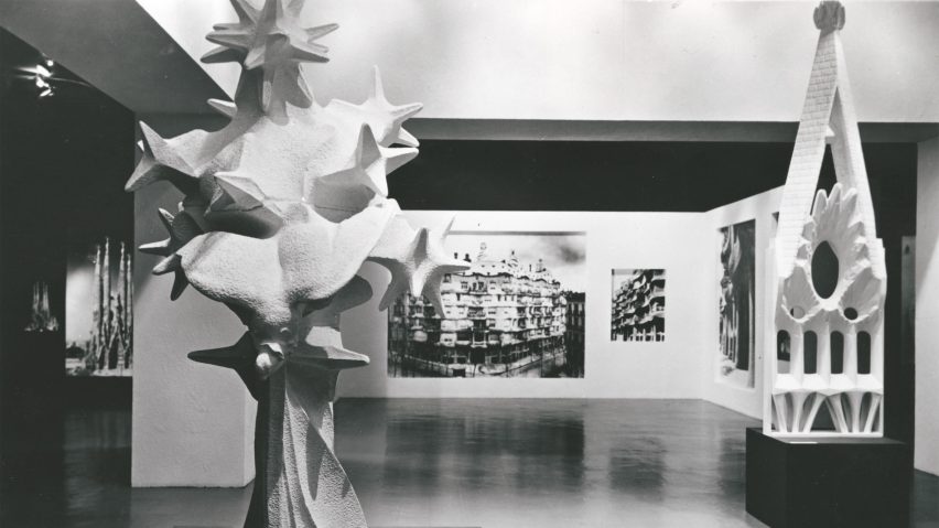 Gaudi exhibition held at MoMA in 1957