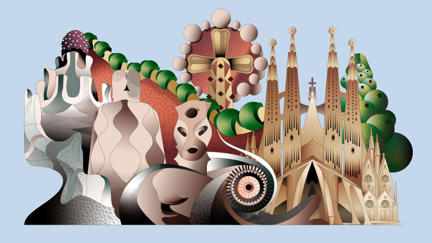 Gaudi illustration
