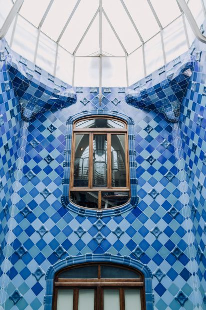 Lightwell inside Casa Batlló