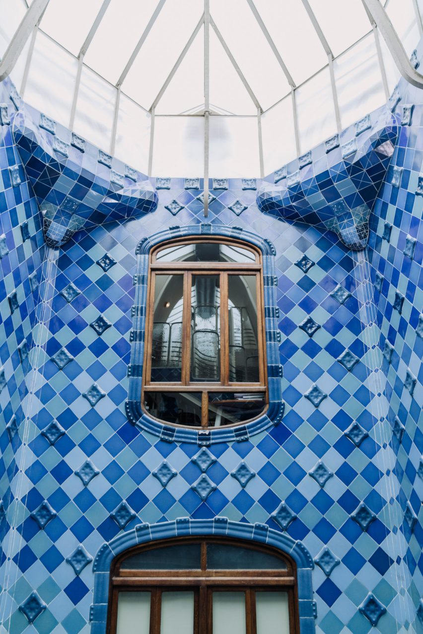 Light well inside Casa Batlló