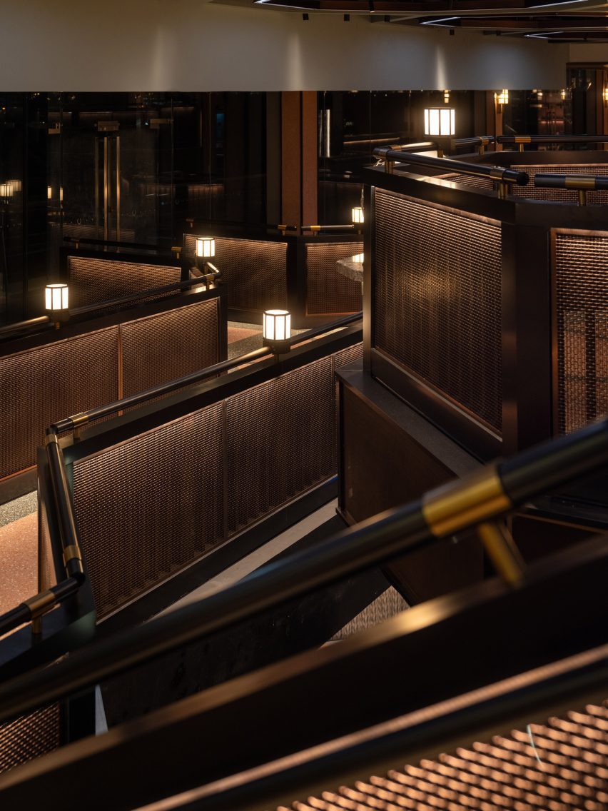Genso restaurant at Hong Kong's Sha Tin Racecourse, designed by Joyce Wang Studio