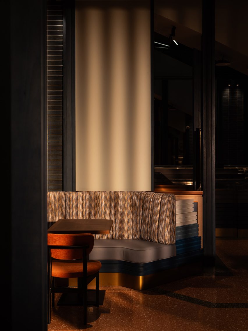 Genso restaurant at Hong Kong's Sha Tin Racecourse, designed by Joyce Wang Studio