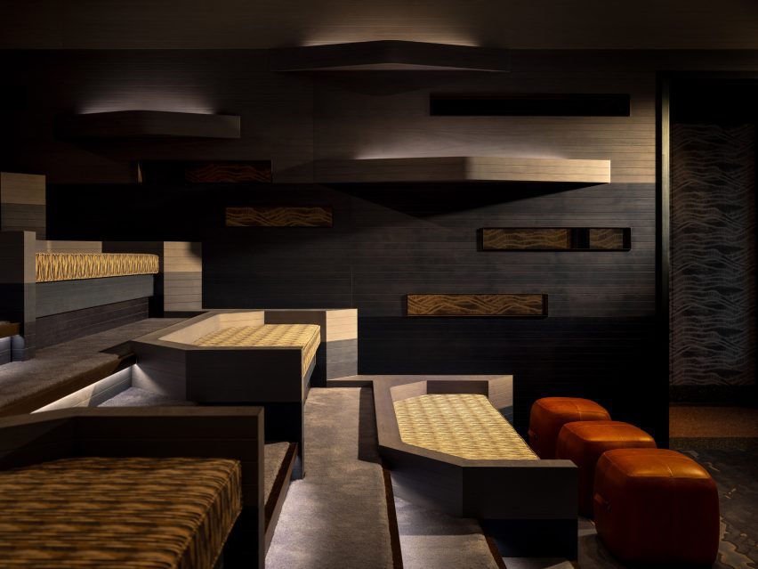 Genso restaurant at Hong Kong's Sha Tin Racecourse, designed by Joyce Wang Studio