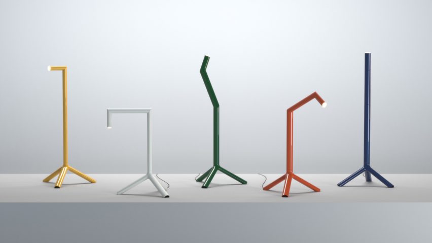 Hangman lighting collection by Adam Goodrum for Rakumba