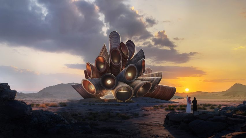 AlUla Manara "space observatory" in AlUla by Heatherwick Studio