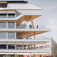 Herzog & de Meuron sculptural office