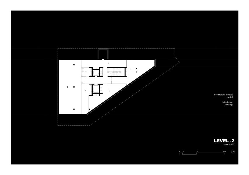 Level -2 floorplan