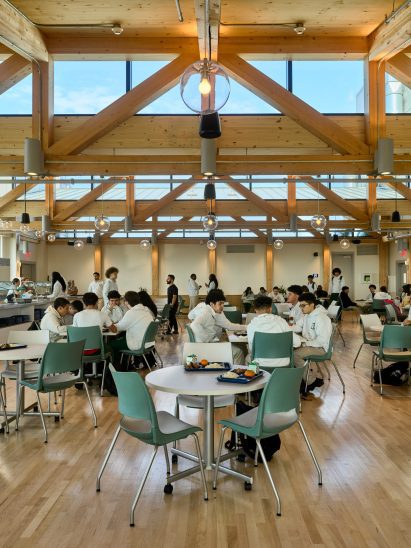 Martin Hopp timber school in Hempstead, New York
