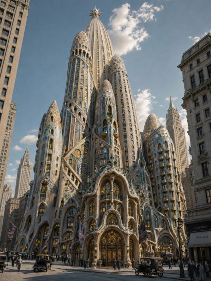 Render of speculative Gaudi design