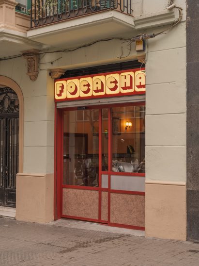 Focacceria signage