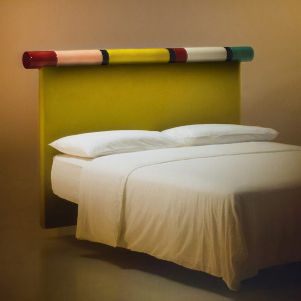 Rosary headboard by India Mahdavi for Bolzan