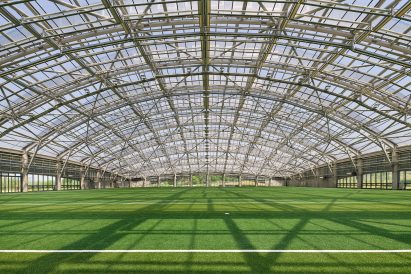 Indoor stadium by UNStudio