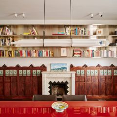 Interior of sailor's home