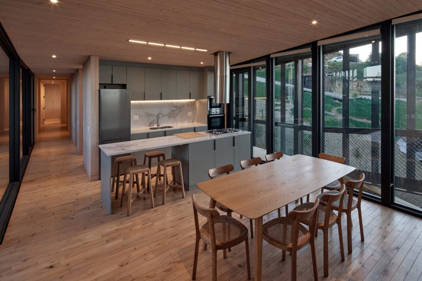 Negrilla House by Croxatto and Opazo Architects