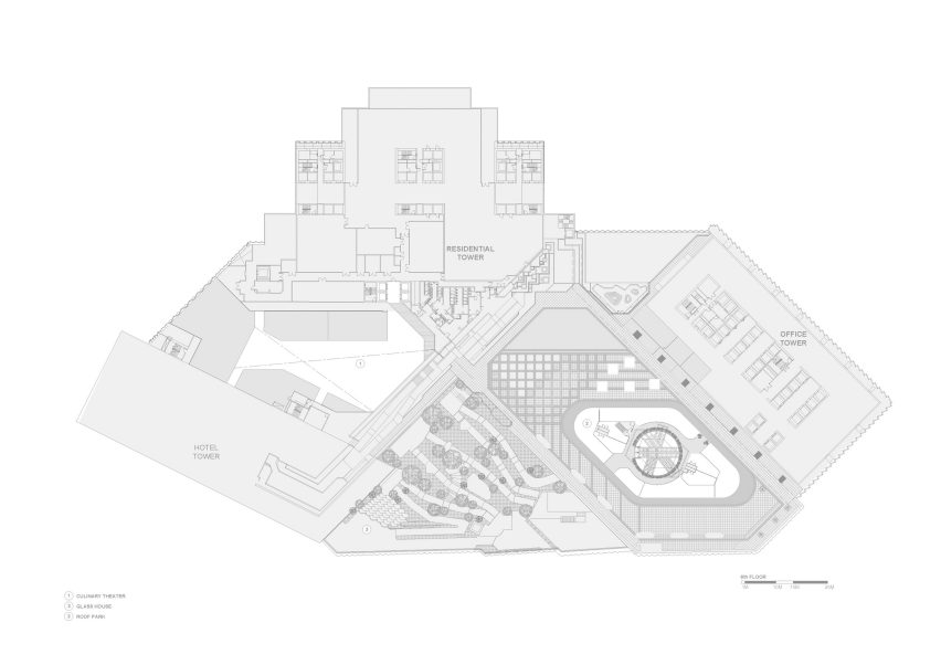 Central Park Bangkok by Linehouse sixth floor plan