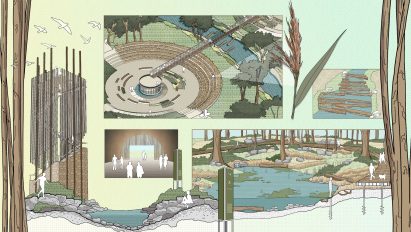 The Silent Filter: Practicing degrowth for wastewater filtration systems by Afreen Ubaid