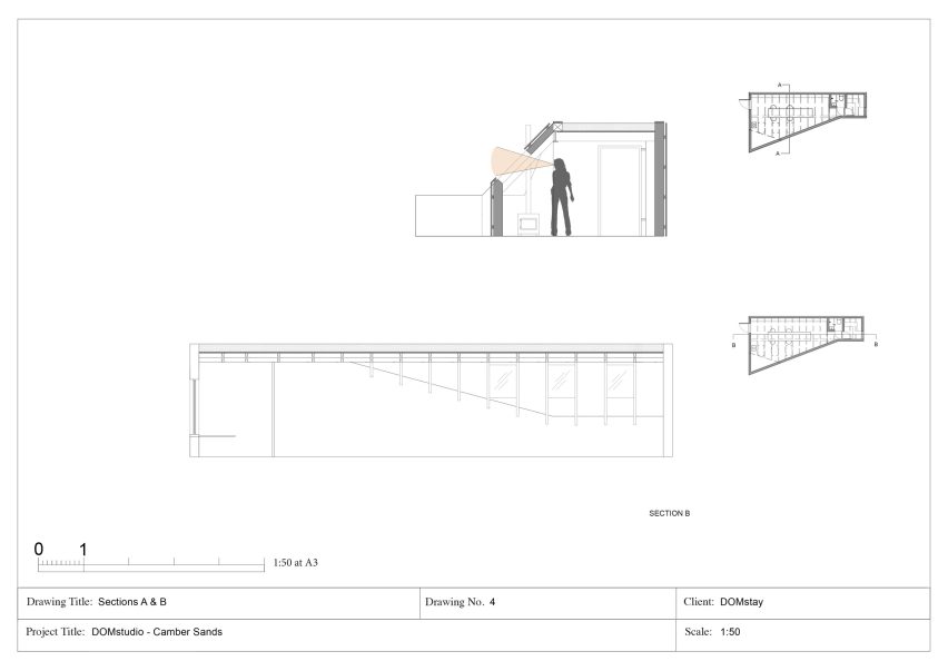Section of DOM Studio by Marta Nowicka