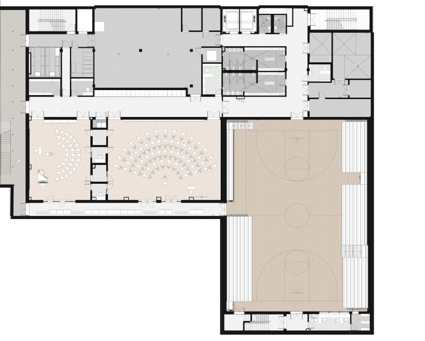 Martin Green Evergreen School floorplans