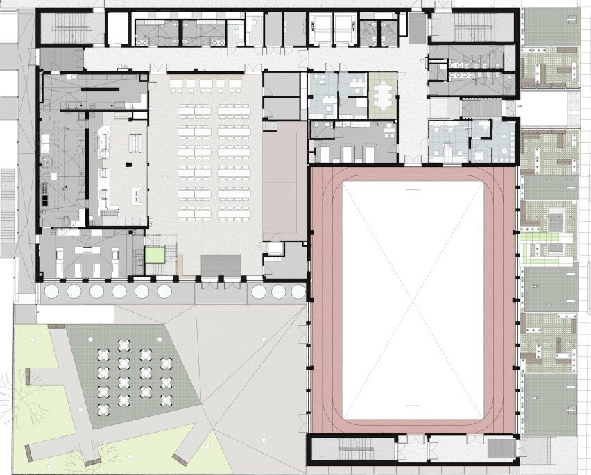 Martin Green Evergreen School floorplans