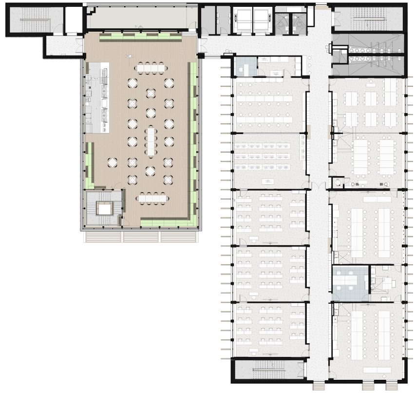 Martin Green Evergreen School floorplans
