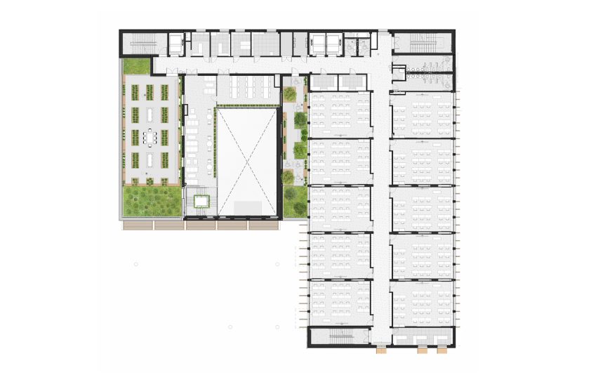 Martin Green Evergreen School floorplans