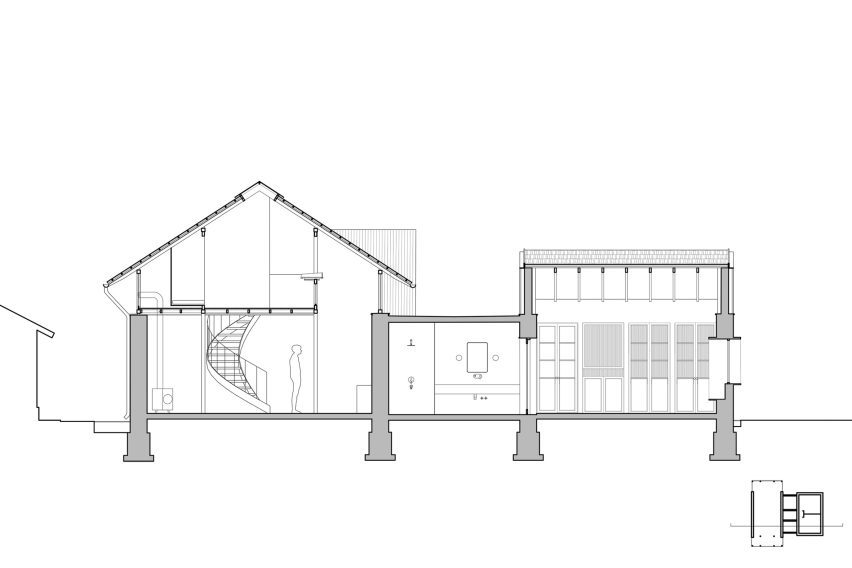 Section of Shilaya by Meister Varma Architects