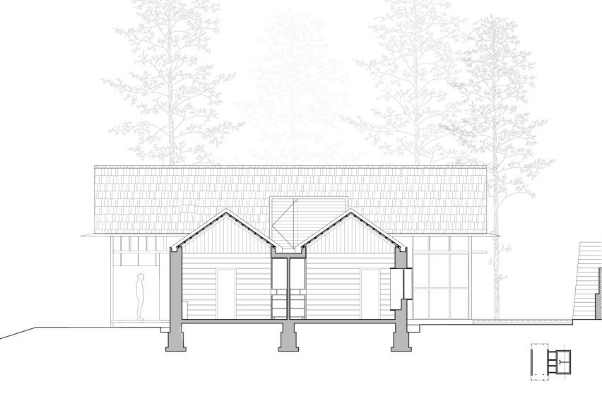 Section of Shilaya by Meister Varma Architects