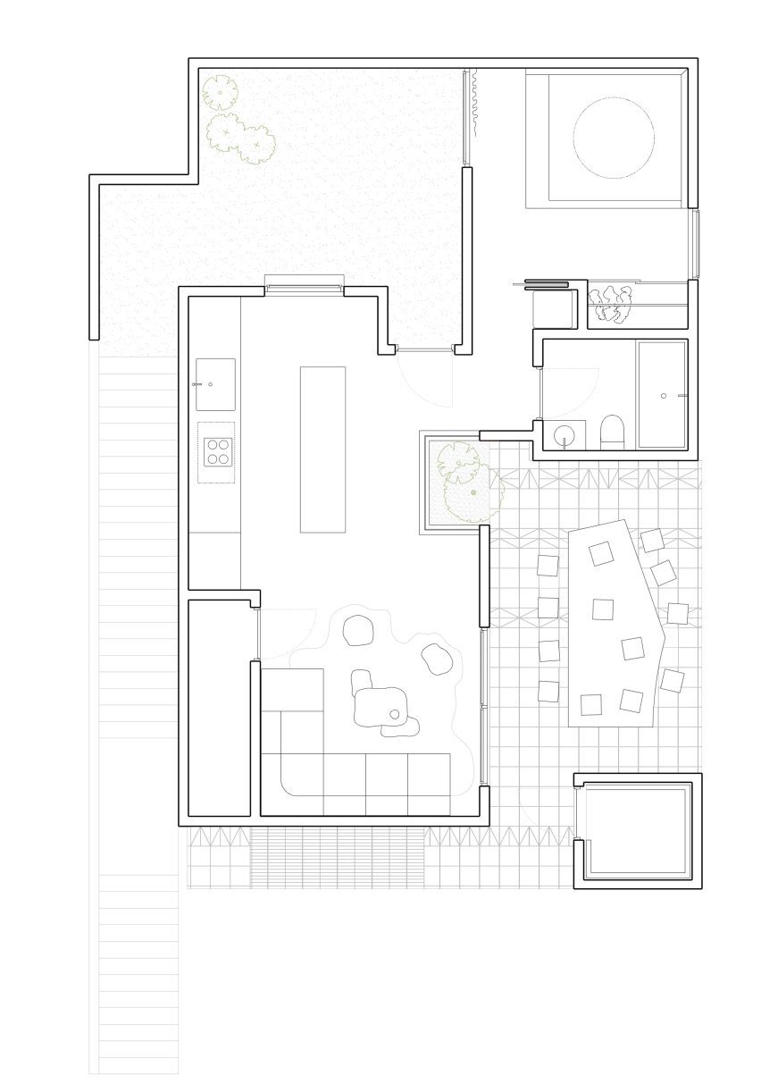 A Teatro Balcony Studio house by Los Angeles