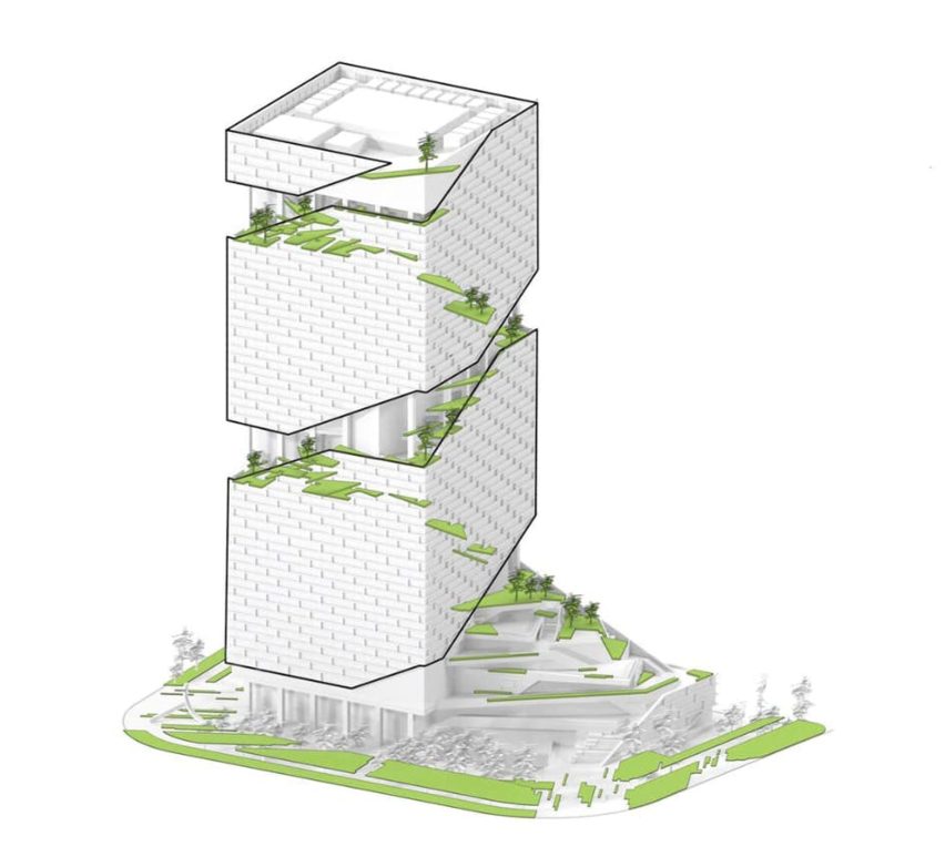 Vivo headquarters by NBBJ diagram