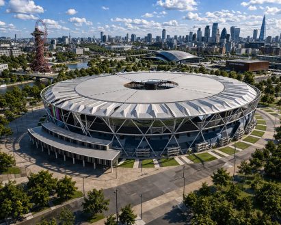 visualisation of London Stadium