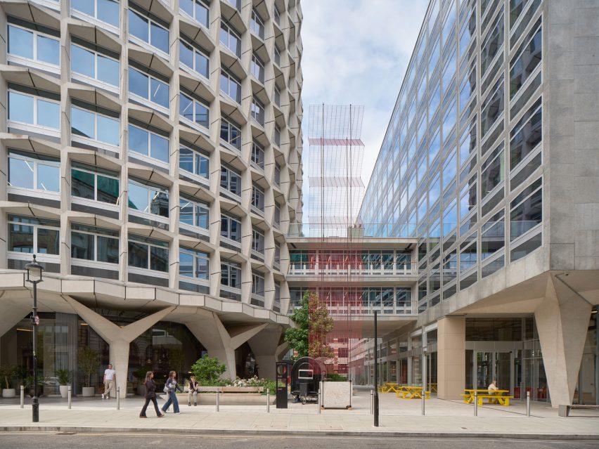 No.1616 Fence bycRana Begum and Webb Yates at the London Festival of Architecture