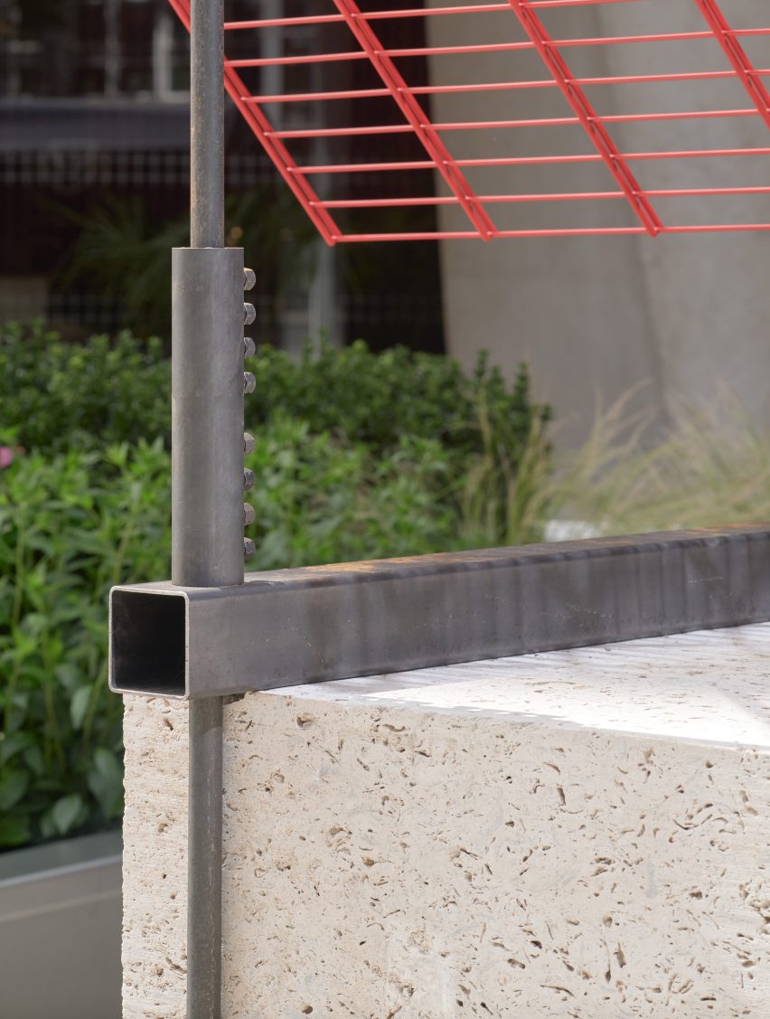No.1616 Fence bycRana Begum and Webb Yates at the London Festival of Architecture