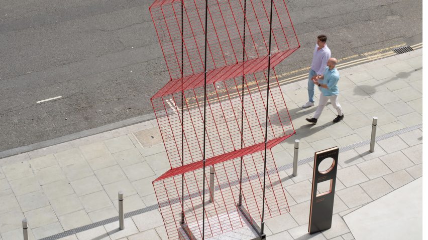 No.1616 Fence bycRana Begum and Webb Yates at the London Festival of Architecture