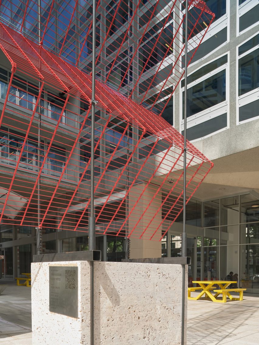 No.1616 Fence bycRana Begum and Webb Yates at the London Festival of Architecture