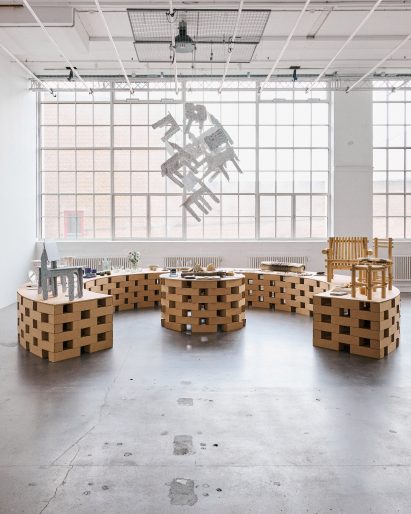 Recycled-waste furniture
