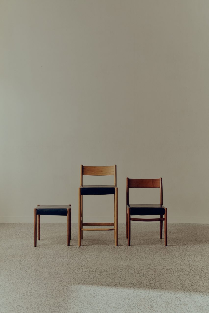 Photo of the Made by Morgen seating range featuring Other Matter Leather