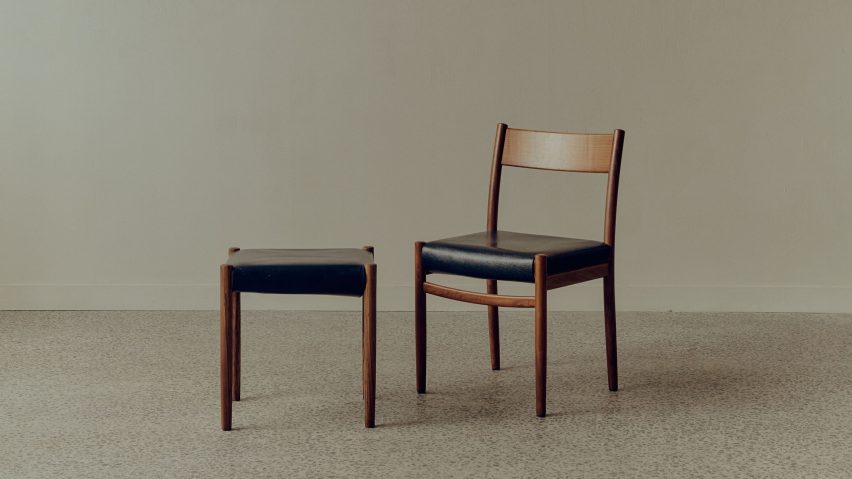 Photo of the Made by Morgen seating upholstered in Other Matter Leather