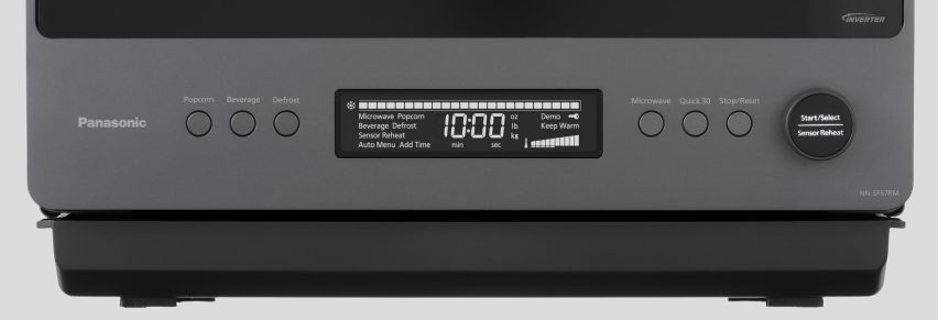 Panasonic Japanese Microwave NN-SF57RM interface