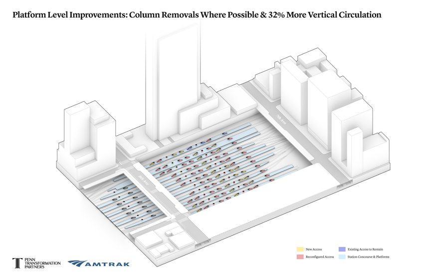 PAU Penn Station designs June 2026