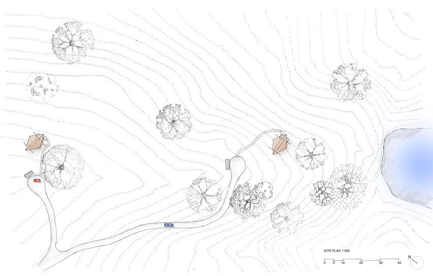 Overhead Plan for PC3 by Casey Brown Architecture in New South Wales