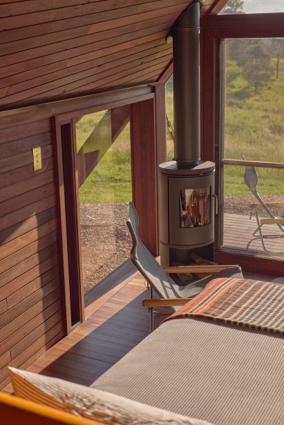 Inside PC3 cabins by Casey Brown Architecture 