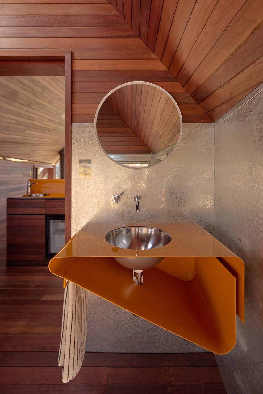 Bathroom sink in PC3 by Casey Brown Architecture